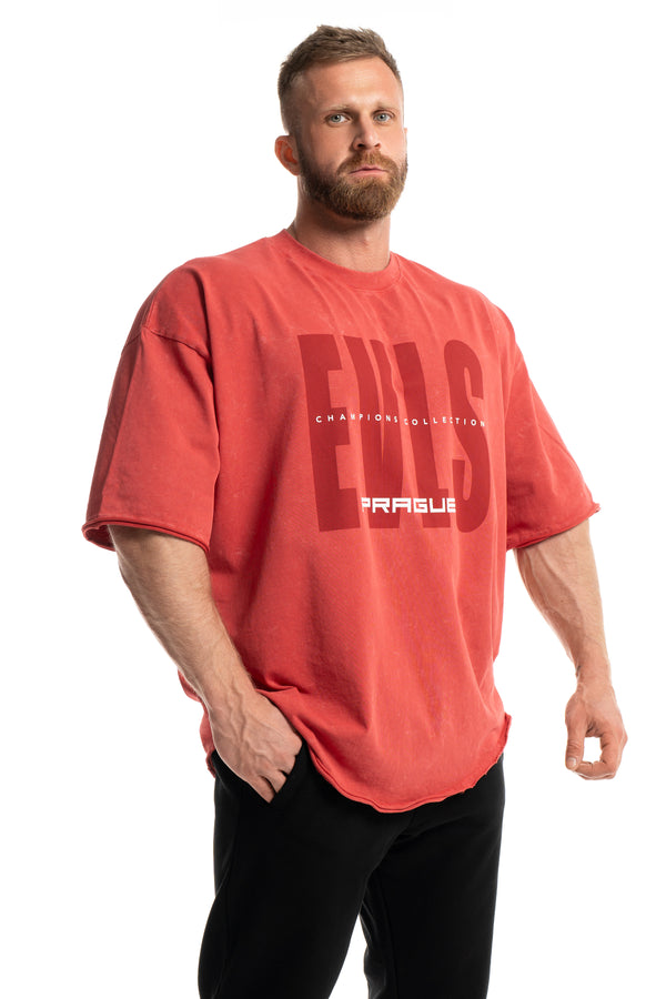 EVLS x TIMME Oversize T-shirt Acid Washed 